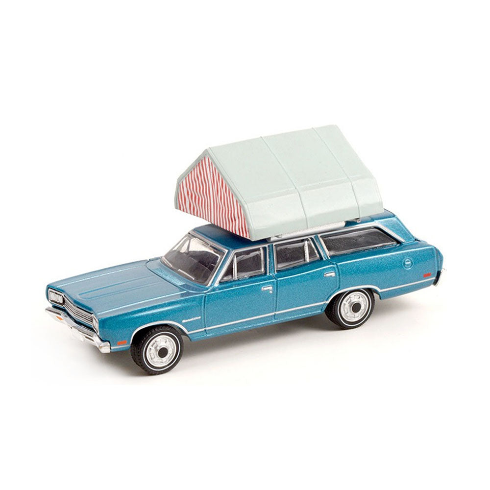 Greenlight Licensed 1:64 Scale Plymouth Satellite Station Wagon 1969 Diecast Model Car