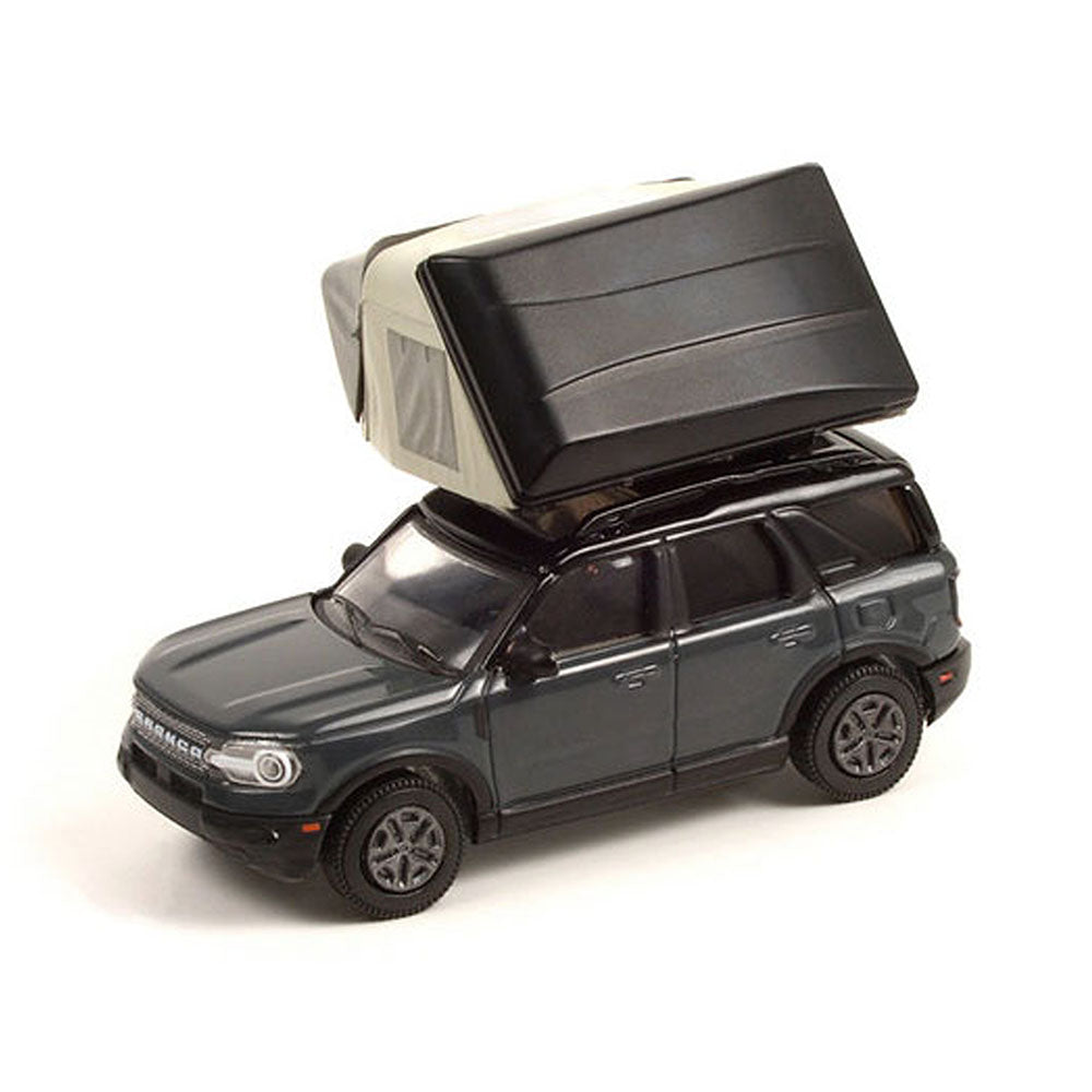 Greenlight Licensed 1:64 Scale Ford Bronco Sport 2021 Diecast Model Car Grey