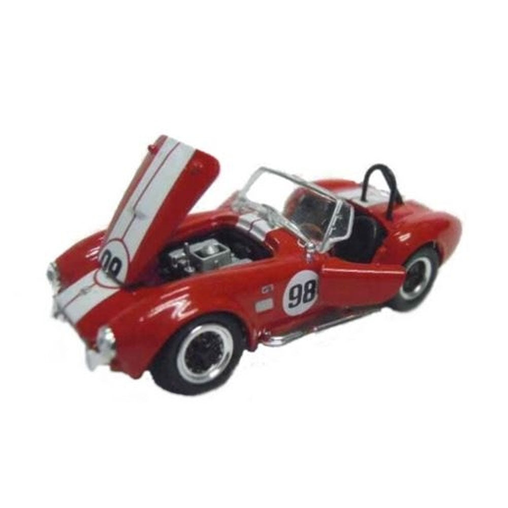 Shelby Licensed 1:64 Scale Shelby Cobra 427 S C #98 Diecast Model Car Red