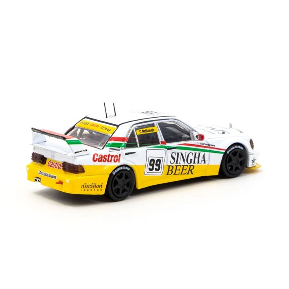 Tarmac Works 1:64 Scale Mercedes Benz 190 E 2.5-16 Evolution II Diecast Model Car