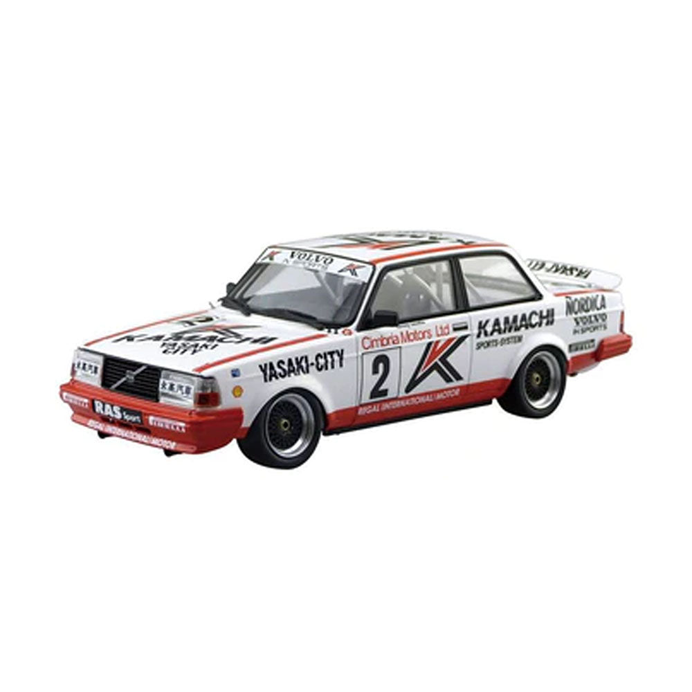 Tarmac Works Licensed 1:64 Scale Volvo 240 Turbo Macau Guia Race 1986 Diecast Model Car