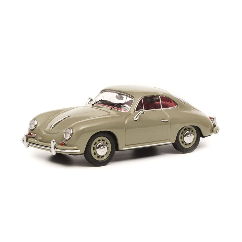 Schuco Licensed 1:43 Scale Porsche 356 A Coupe Diecast Model Car Taupe