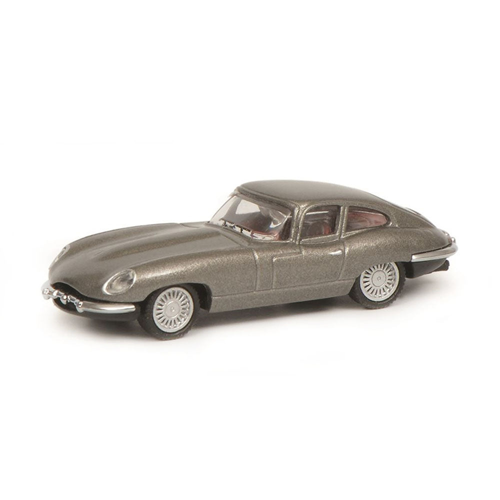 Schuco Licensed 1:87 Scale Jaguar E-Type Diecast Model Car Grey
