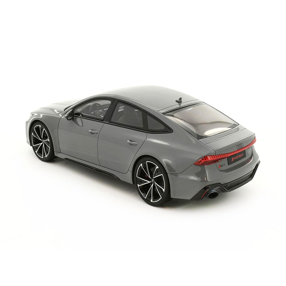 GTspirit Licensed 1:18 Scale Audi RS7 Sportback Model Car Grey