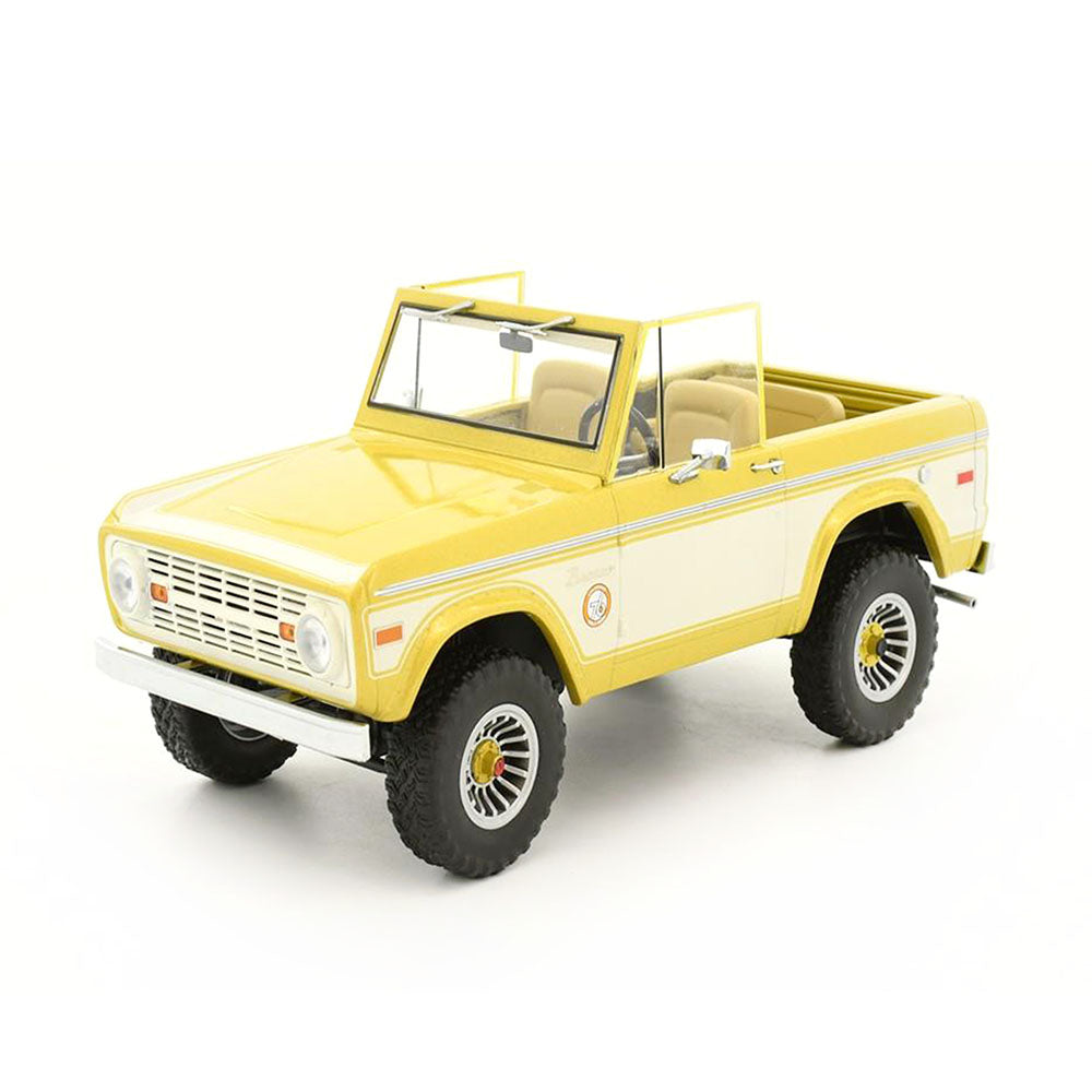Greenlight Licensed 1:18 Scale Ford Bronco Colorado 1976 Diecast Model Car Gold