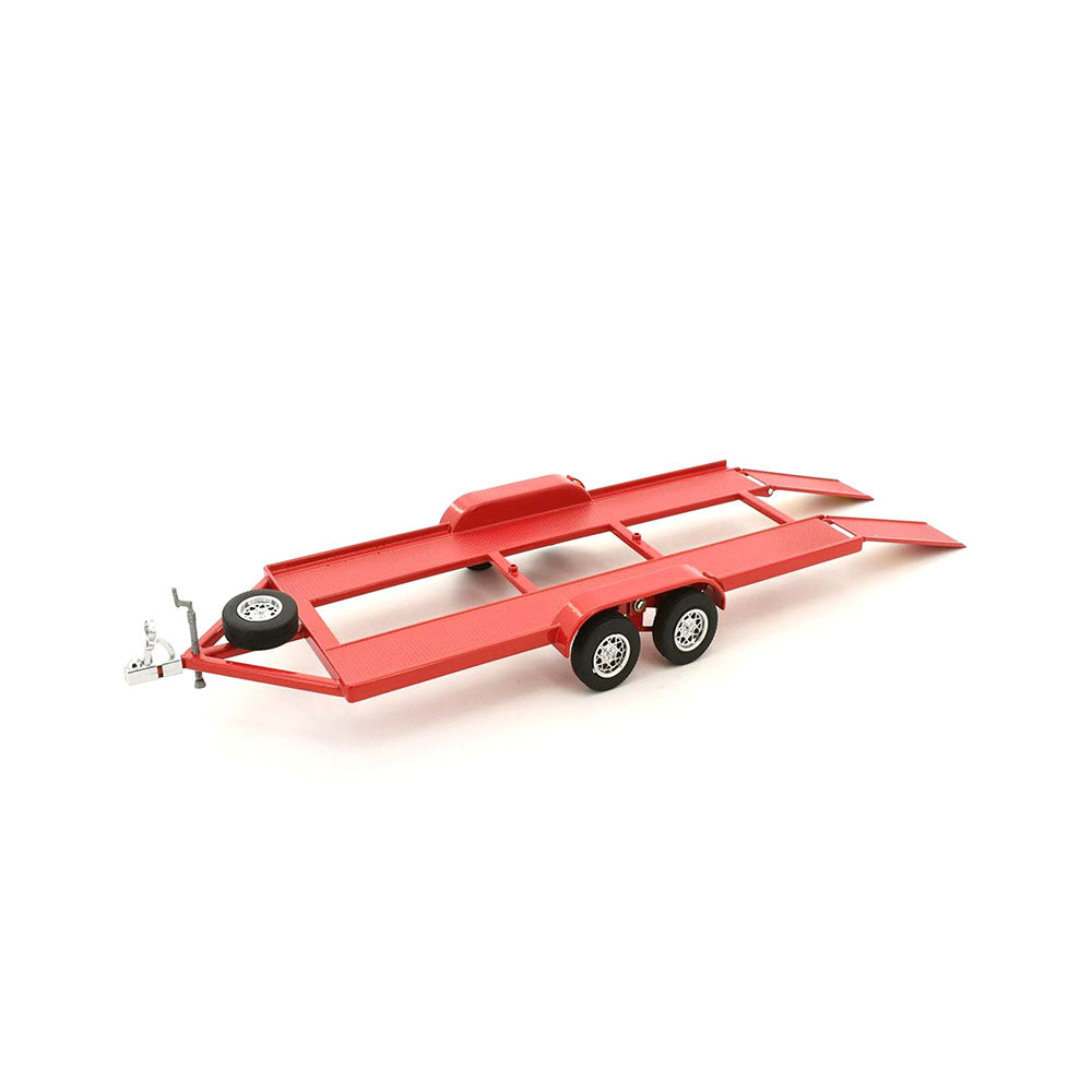 Oz Legends 1:18 Scale Car Trailer Diecast Model Toy Red