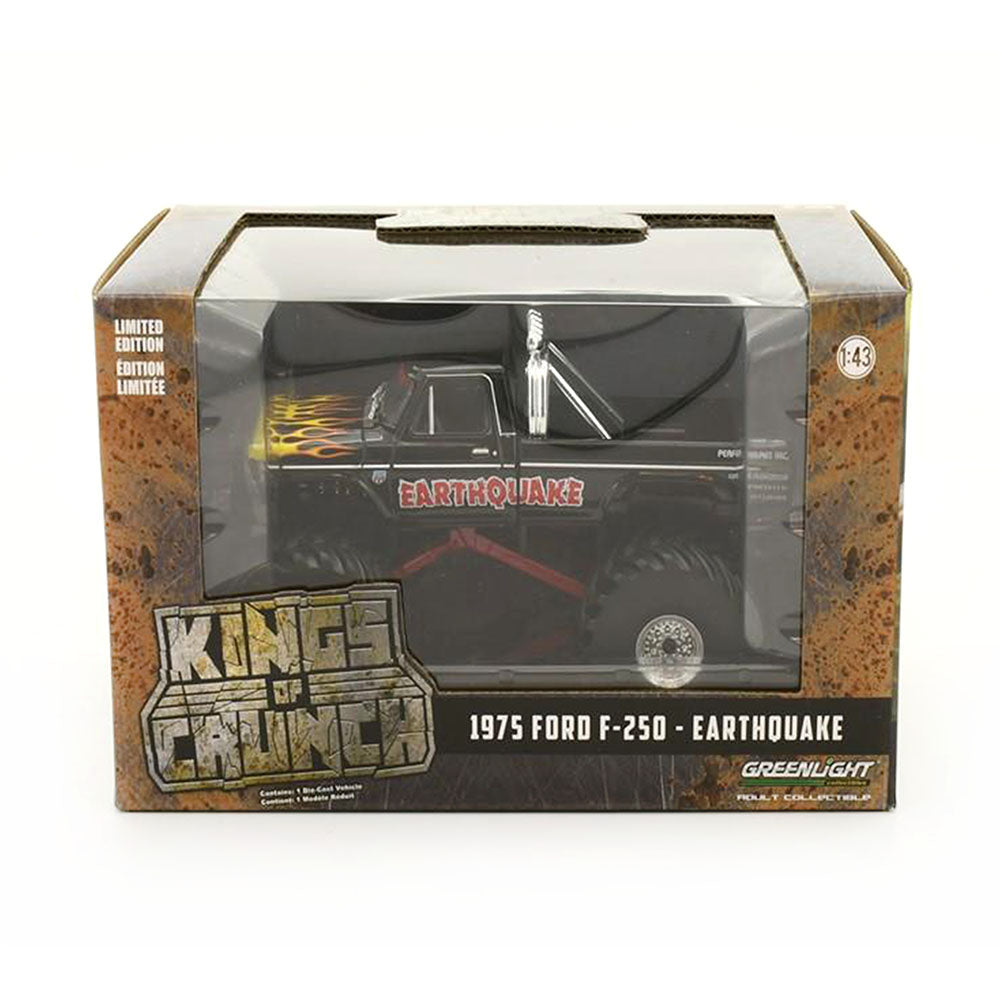 Greenlight Licensed 1:43 Scale Ford F-250 Earthquake 1975 Diecast Model Car