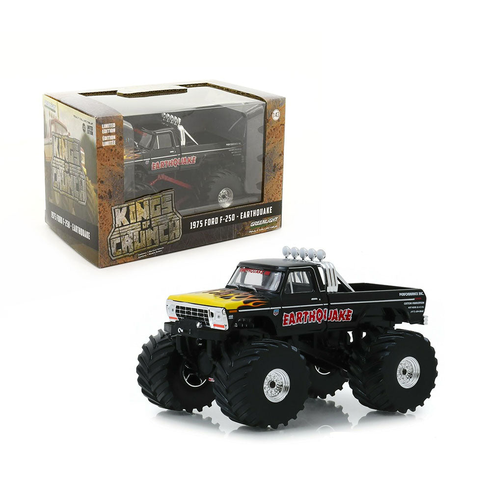 Greenlight Licensed 1:43 Scale Ford F-250 Earthquake 1975 Diecast Model Car