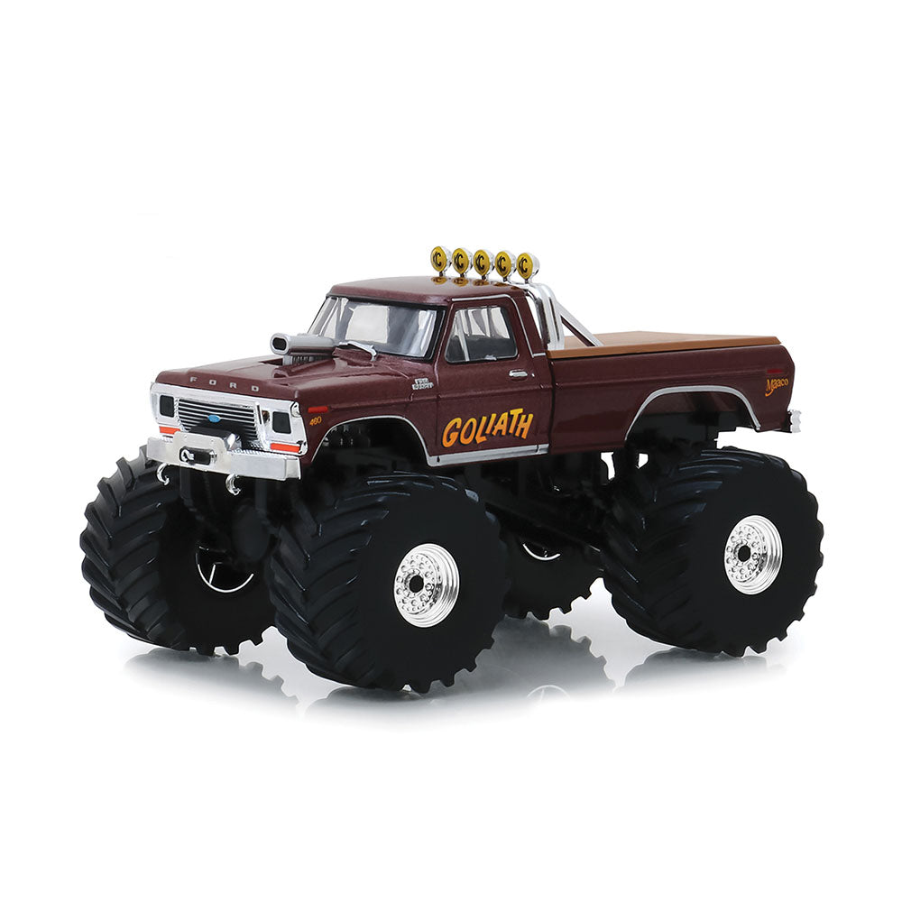 Greenlight Licensed 1:43 Scale Ford F-250 Goliath 1979 Diecast Model Car Burgundy