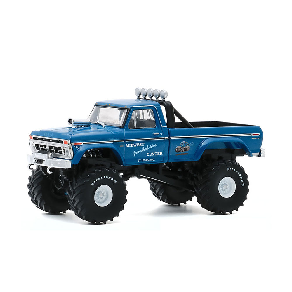 Greenlight Licensed 1:43 Scale Ford F250 Midwest Four Wheel Drive 1974 Diecast Model Car