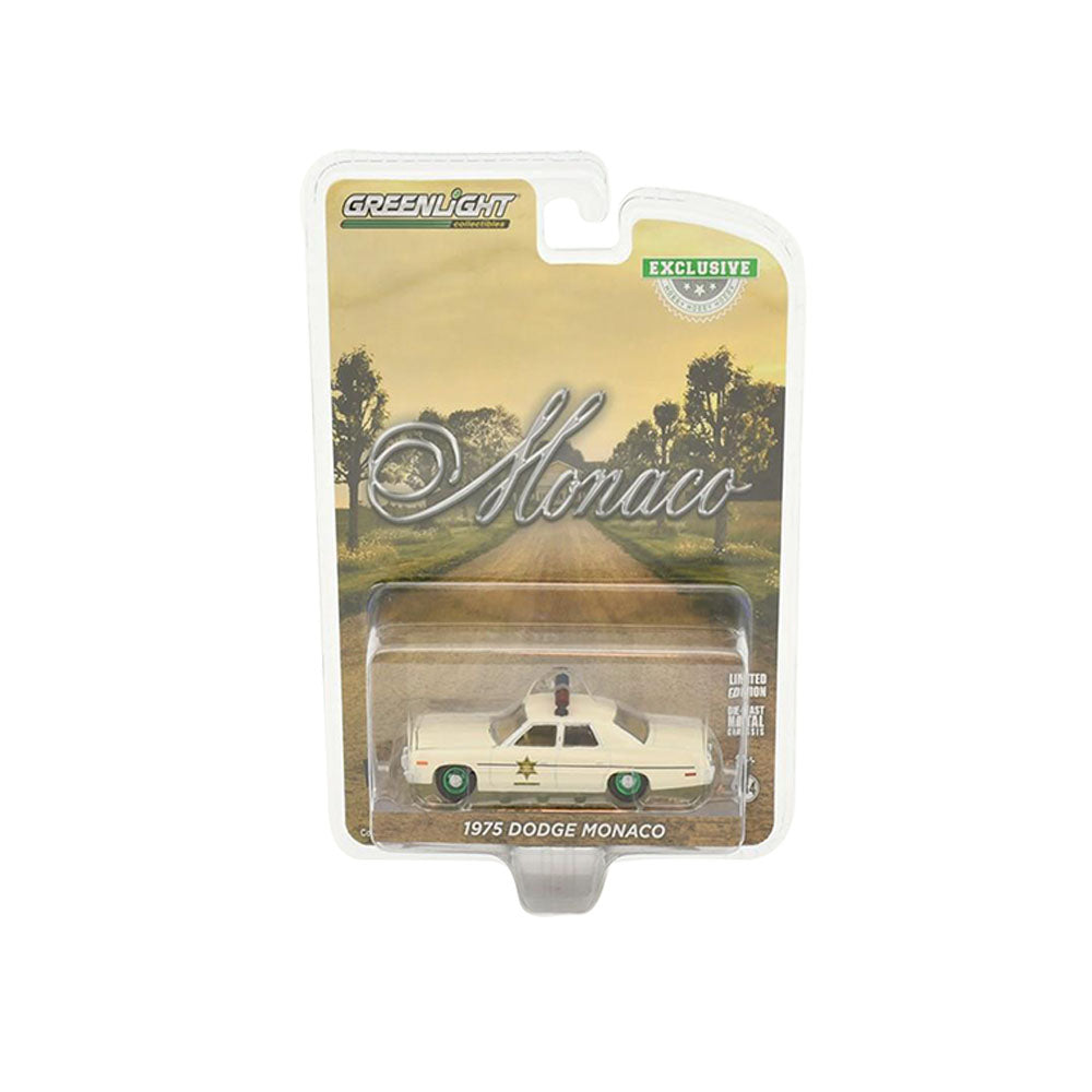 Greenlight Licensed 1:64 Scale Dodge Monaco 1975 Diecast Model Car
