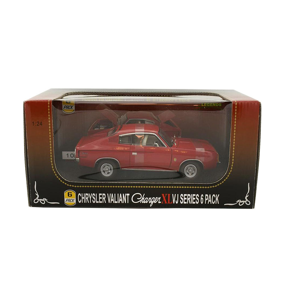 OzLegends 1:24 Scale VJ XL Valiant Charger Vintage Diecast Model Car Red
