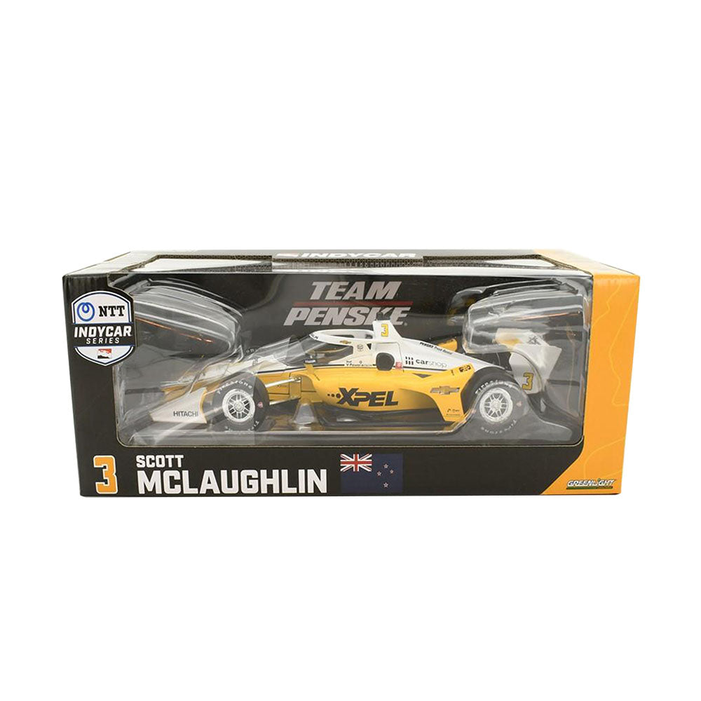 Greenlight 1:18 Scale NTT Indycar Series #3 Scott McLaughlin Team Penske 2022 Model Toy