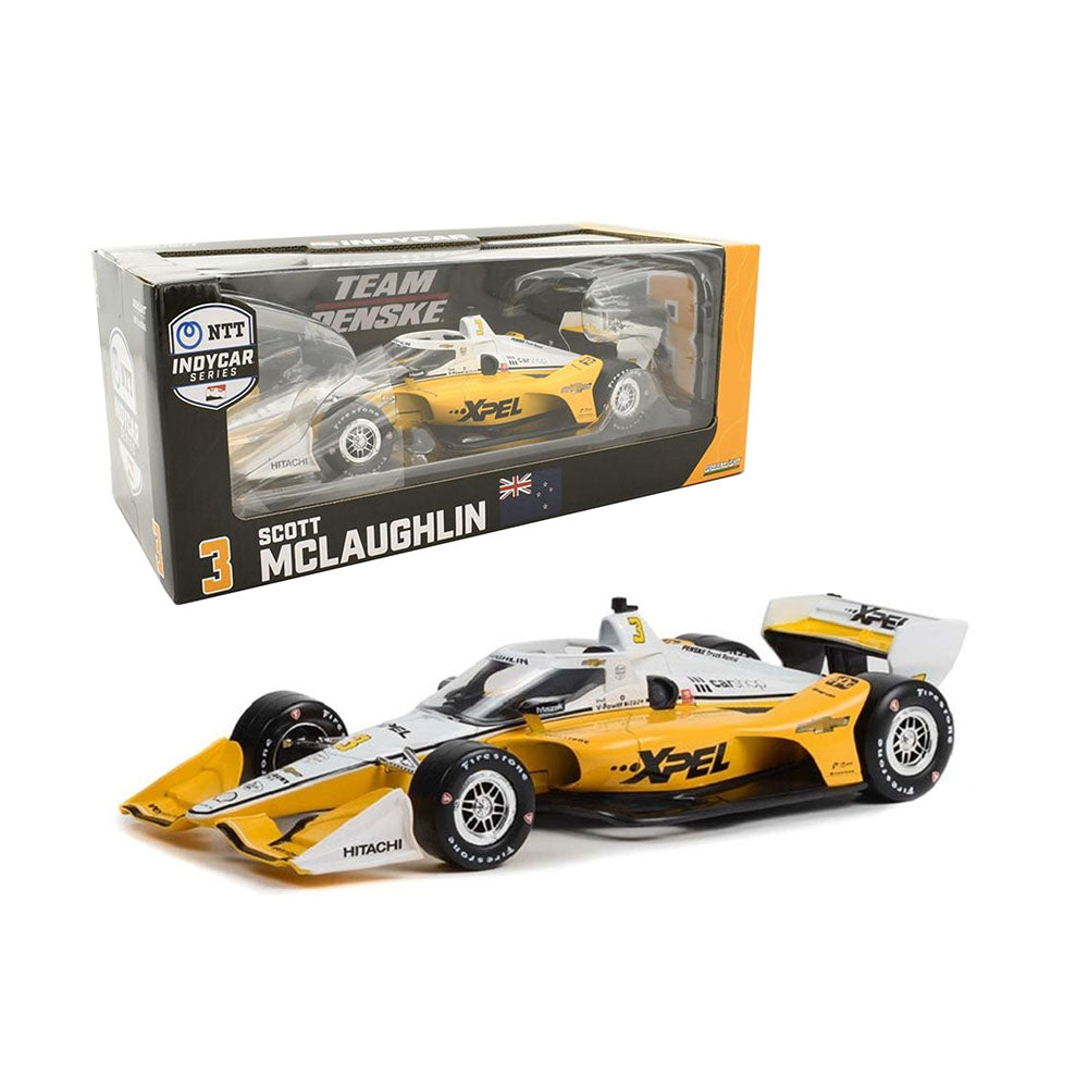 Greenlight 1:18 Scale NTT Indycar Series #3 Scott McLaughlin Team Penske 2022 Model Toy