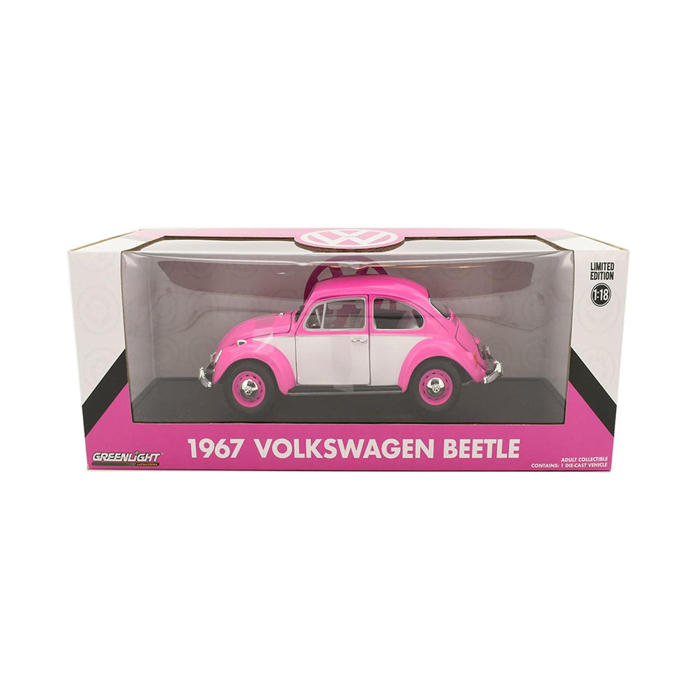 Greenlight Licensed 1:18 Scale Volkswagen Beetle Right Hand Drive 1967 Diecast Model Car