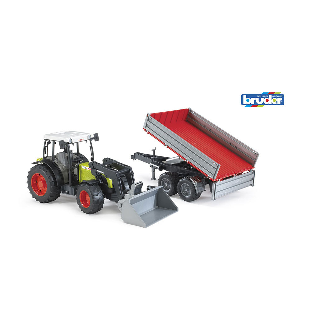 Bruder Licensed 1:16 Scale Claas Nectis 267 F Tractor With Frontloader