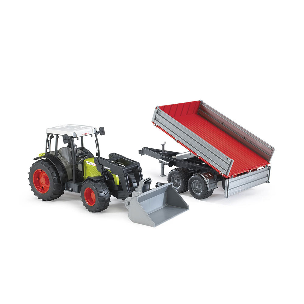 Bruder Licensed 1:16 Scale Claas Nectis 267 F Tractor With Frontloader