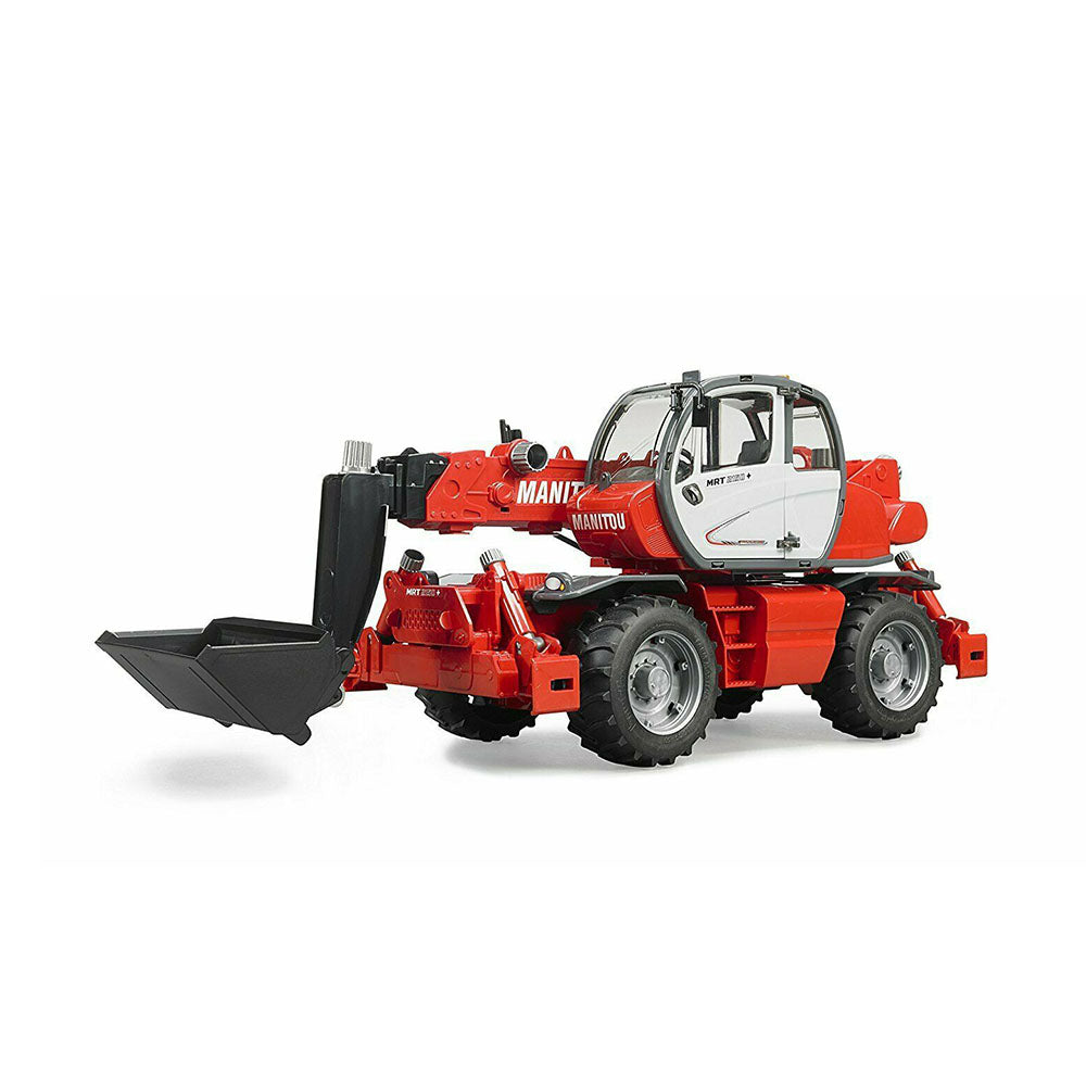Bruder Licensed 1:16 Scale Manitou Telescopic Forklift MRT 2150 With Accessories