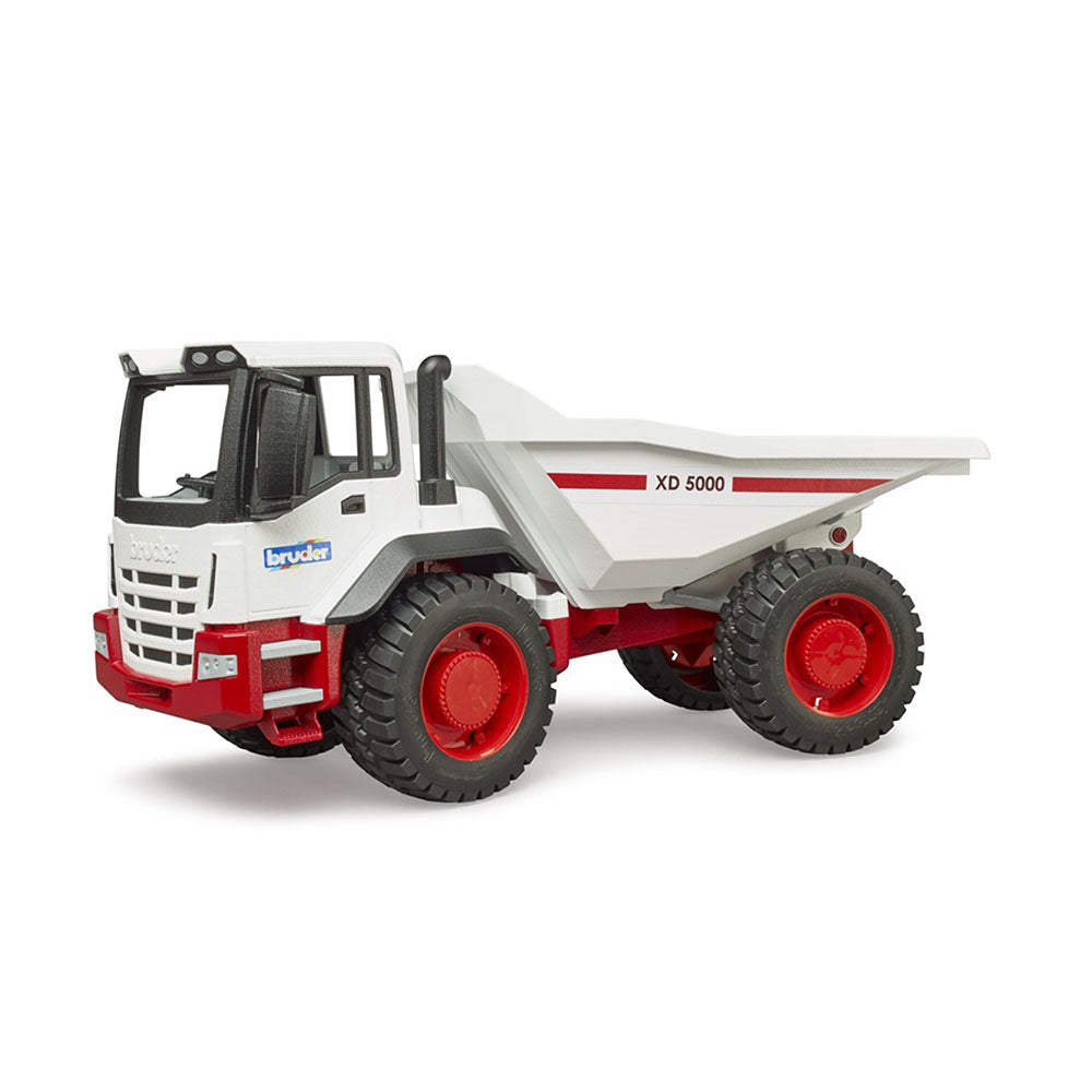 Bruder Licensed 1:16 Scale Dump Truck Model Toy Red & White
