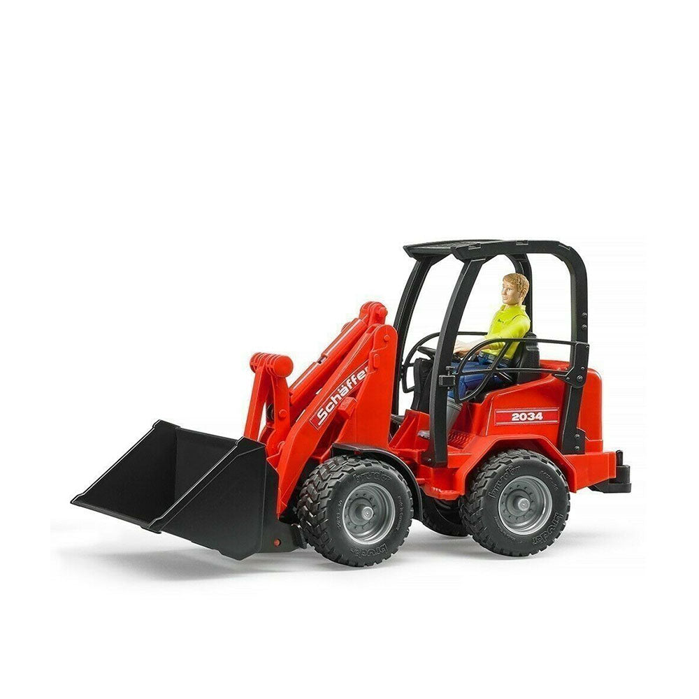 Bruder Licensed 1:16 Scale Shaffer Compact Loader 2034 With Figure & Accessories