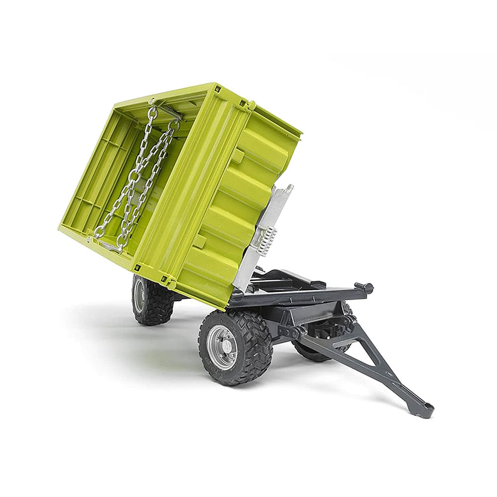 Bruder Licensed 1:16 Scale Fliegl Three Way Tipping Trailer With Removable Top