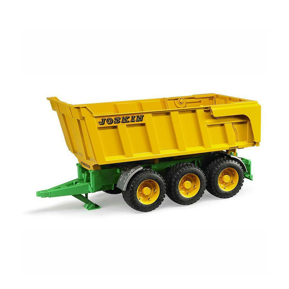 Bruder Licensed 1:16 Scale Joskin Tipping Trailer With 3 Axle Chassis & Openable Tailgate