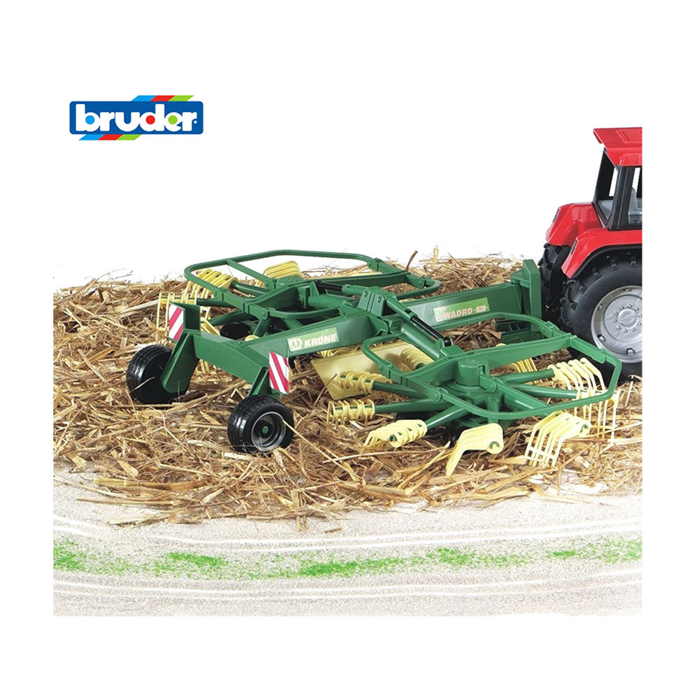 Bruder Licensed 1:16 Scale Krone Dual Rotary Swath Windrower