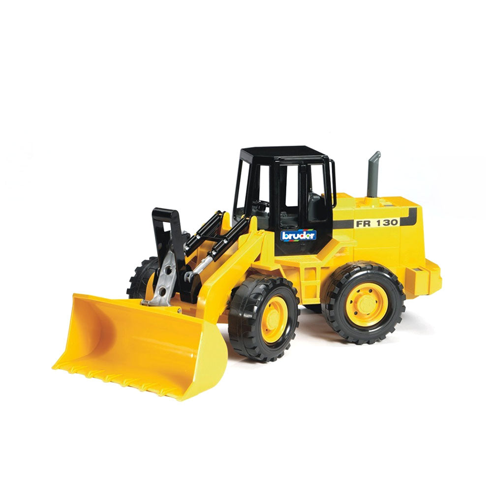 Bruder Licensed 1:16 Scale Articulated Road Loader FR 130 Model Toy Yellow