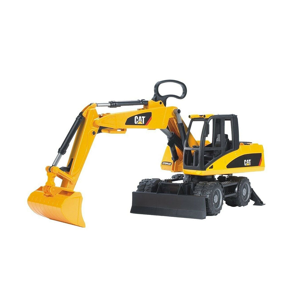 Bruder Licensed 1:16 Scale Caterpillar Cat Excavator With Black Tracks For Kids 4y+ Toy