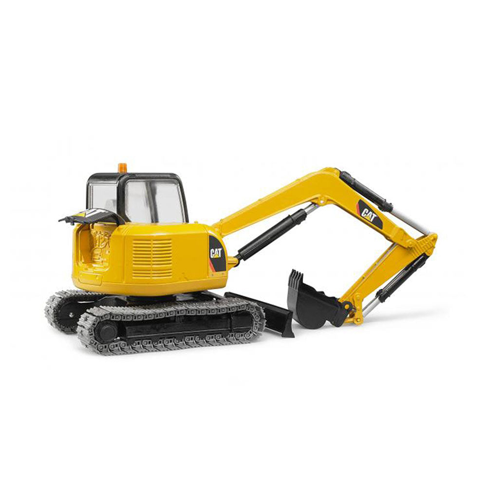 Bruder Licensed 1:16 Scale Caterpillar Mini Excavator With Genuine Chain Links Tracked Chassis
