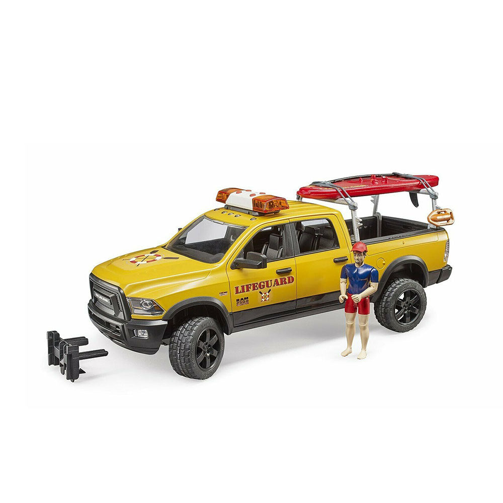 Bruder Licensed 1:16 Scale RAM 2500 Power Wagon With Figure And Accessories Kids Toy Model
