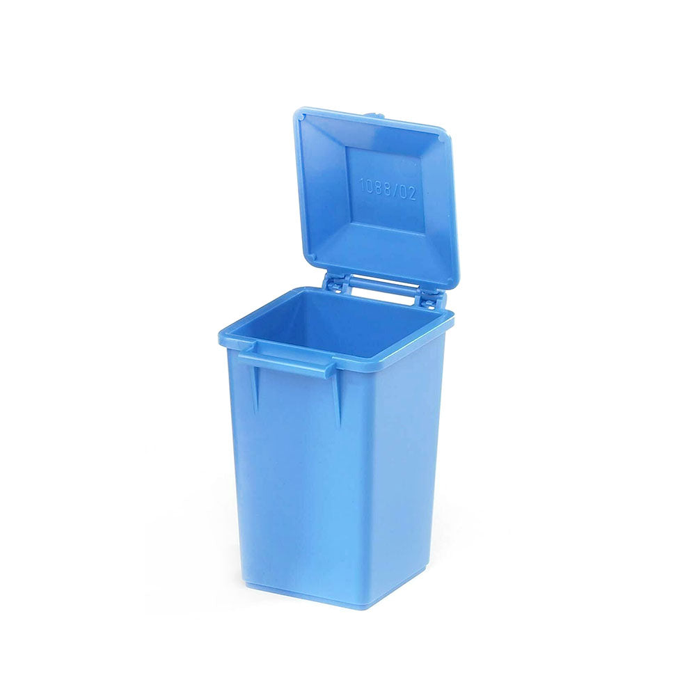 Bruder Licensed 1:16 Scale Accessories Garbage Can Set Toy Model With Lids 3 Small And 1 Large