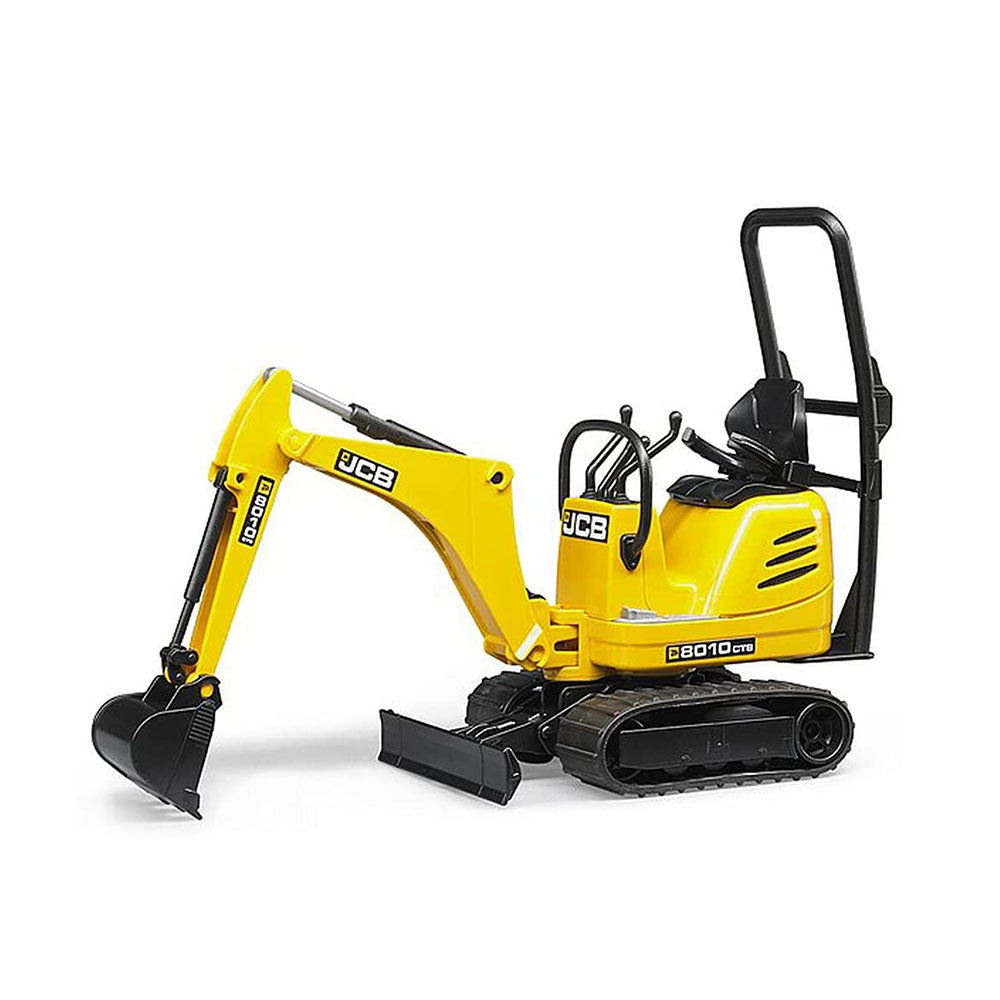 Bruder Licensed 1:16 Scale Highly Detailed Replica JCB Micro Excavator 8010 CTS Kids Toy