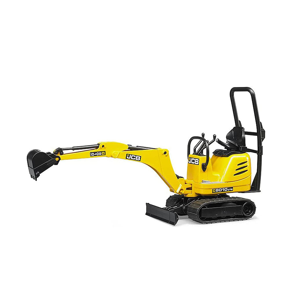 Bruder Licensed 1:16 Scale Highly Detailed Replica JCB Micro Excavator 8010 CTS Kids Toy