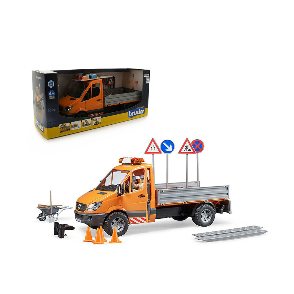 Bruder Licensed 1:16 Scale MB Sprinter Municipal with Light & Sound Module