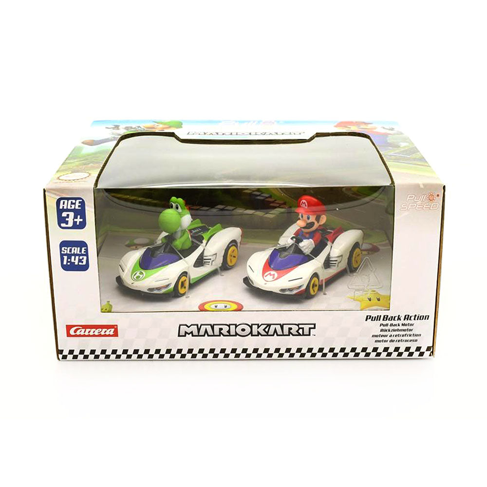 Carrera Licensed 1:43 Scale P&S Mario Kart Twin Pack P Wings Model Toy