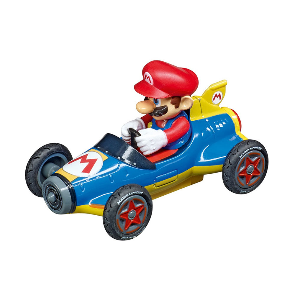 Carrera Licensed 1:43 Scale P&S Mario Kart Triple Pack Mario Wwings & Mach 8 Model Toy