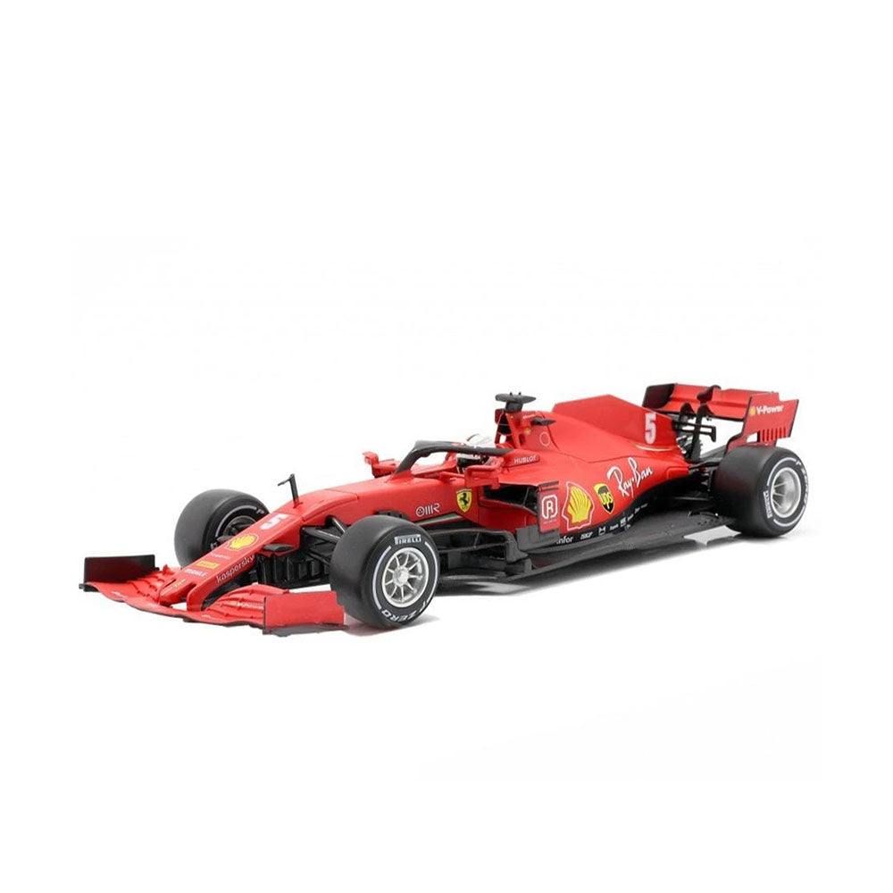 Bburago Licensed 1:18 Scale Ferrari Racing Car SF1000 Tuscan GP 1000th Race Vettel #5