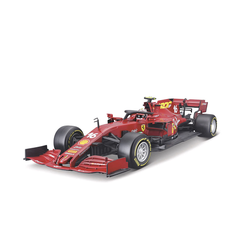 Bburago Licensed 1:18 Scale Ferrari SF1000 Tuscan GP 1000th Race Leclerc #16