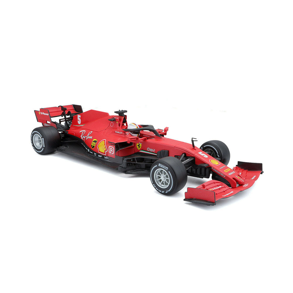 Bburago Licensed 1:18 Scale Ferrari F1 SF1000 #5 Vettel Austrian GP 2020 16808ATV