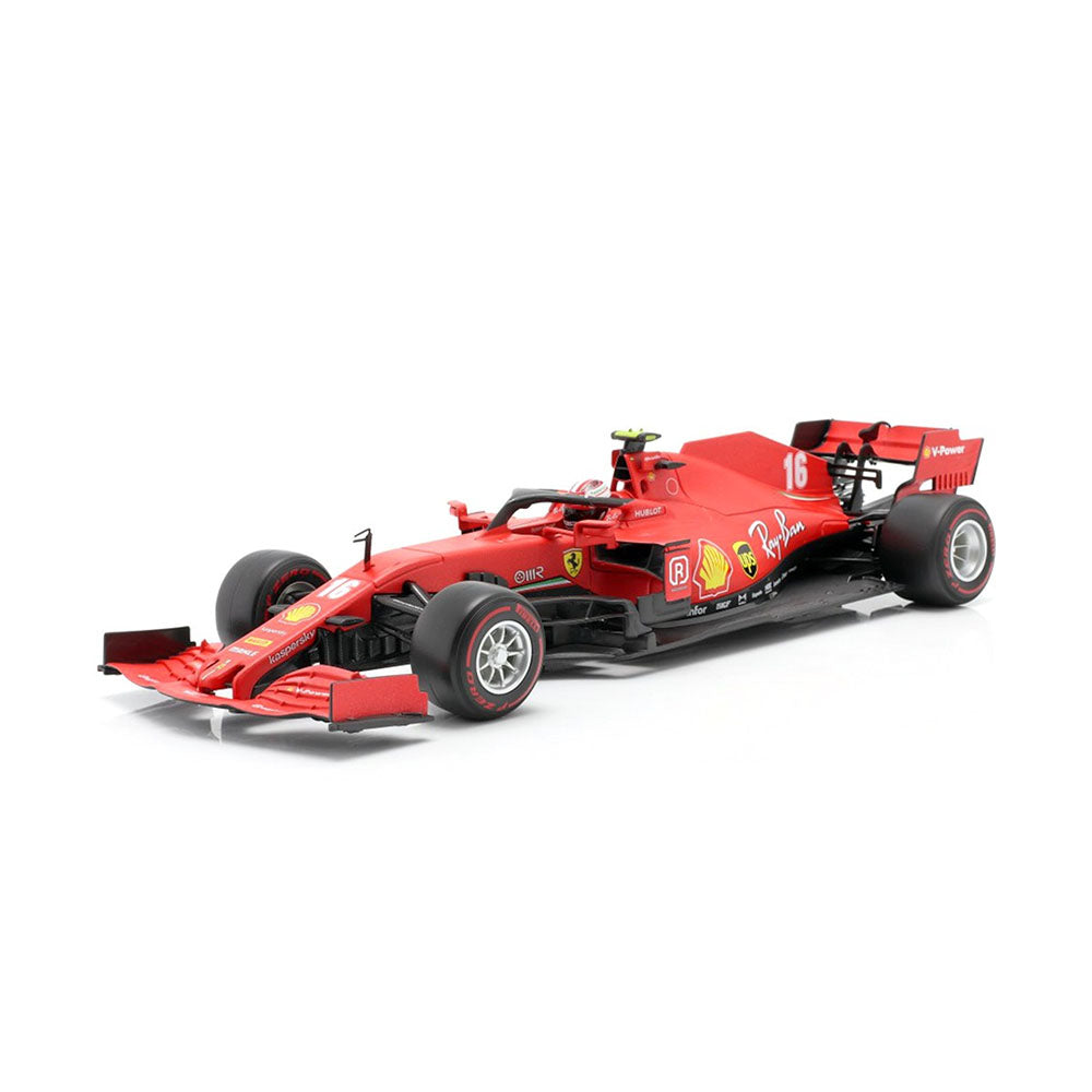 Bburago Licensed 1:18 Scale Ferrari 2020 F1 SF1000 Austrian GP Charles Leclerc 16808ATL