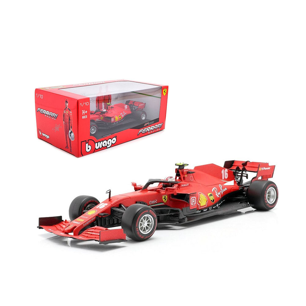 Bburago Licensed 1:18 Scale Ferrari 2020 F1 SF1000 Austrian GP Charles Leclerc 16808ATL