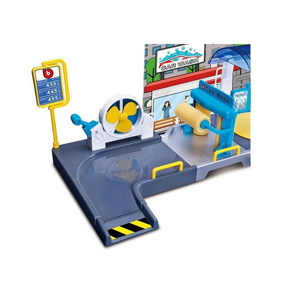 Bburago Licensed 1:43 Scale Car Wash Playset Include 1 Car Model Toy