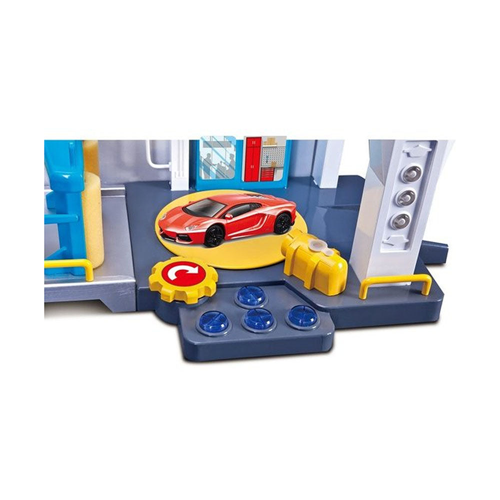 Bburago Licensed 1:43 Scale Car Wash Playset Include 1 Car Model Toy
