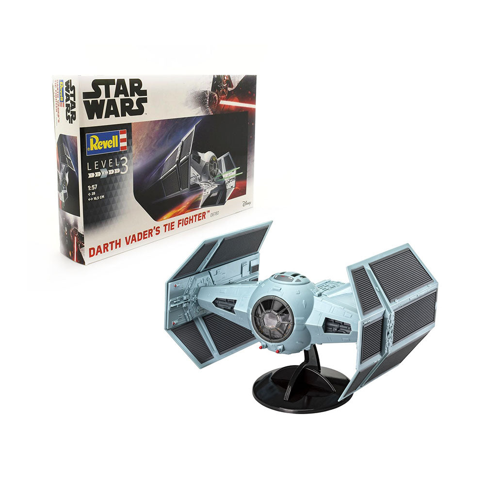 Revell Licensed 1:57 Scale Star Wars Darth Vader's TIE Fighter Model Toy