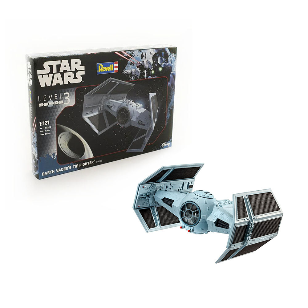 Revell Licensed 1:121 Scale Star Wars Darth Vader's TIE Fighter Model Toy