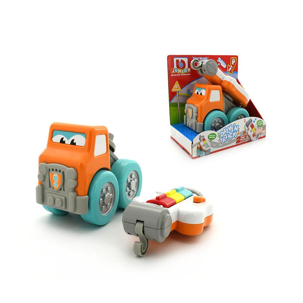 BB Junior Licensed Drive n' Rock Tow Truck With Guitar # 89031 New In Box
