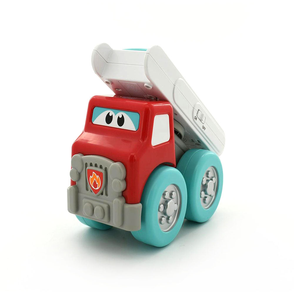 BB Junior Licensed Drive n' Rock Fire Truck with Piano # 89033 New In Box