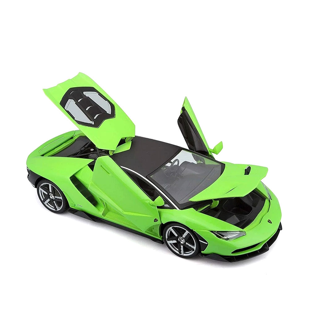Maisto Licensed 1:18 Scale 2017 Lamborghini Centenario Green Diecast Model Sports Car Toy