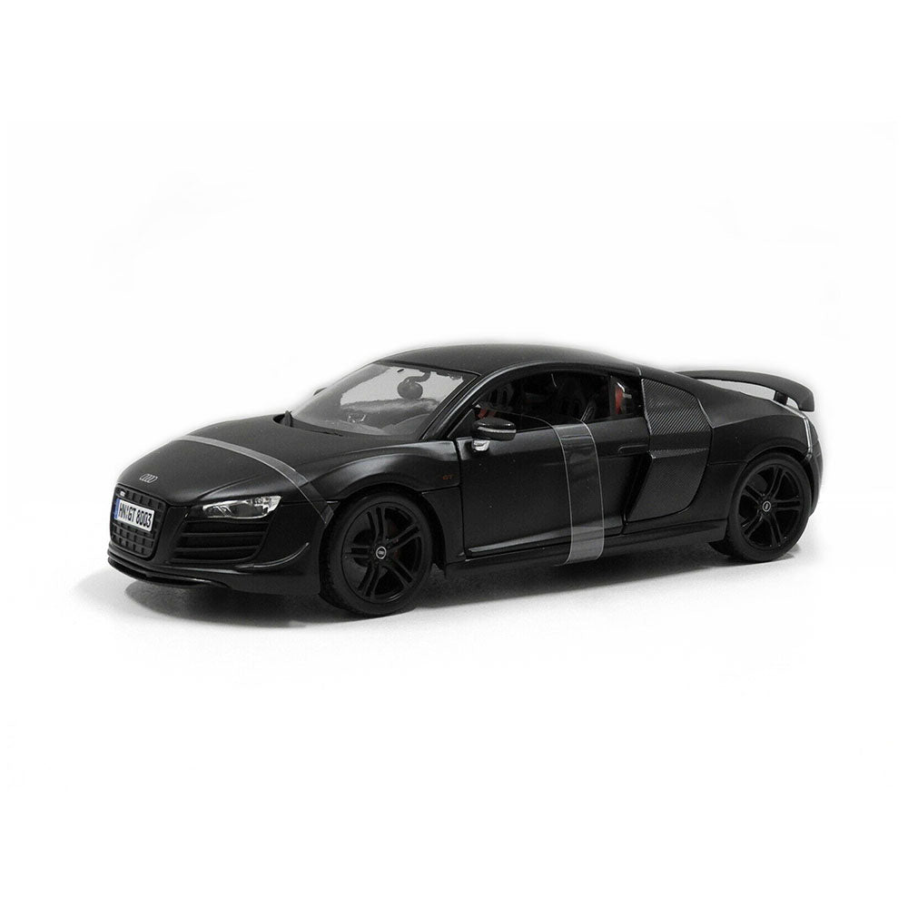 Maisto Licensed 1:18 Scale Audi R-8 GT Mat Diecast Model Car Black 